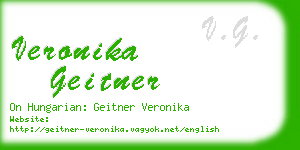 veronika geitner business card